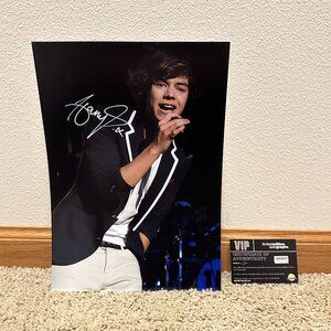 Harry Styles Autographed Photograph with COA